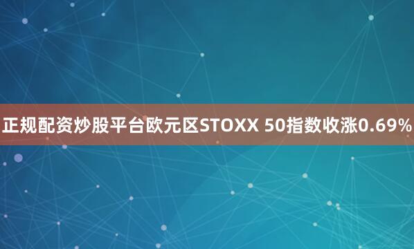 正规配资炒股平台欧元区STOXX 50指数收涨0.69%